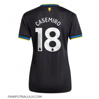 Manchester United Casemiro #18 Tricou Fotbal Replică 2025-26 Femei Treilea